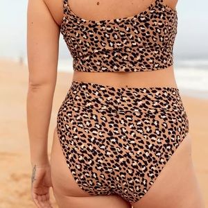 Aerie High Waisted Full Coverage Swim Bottom